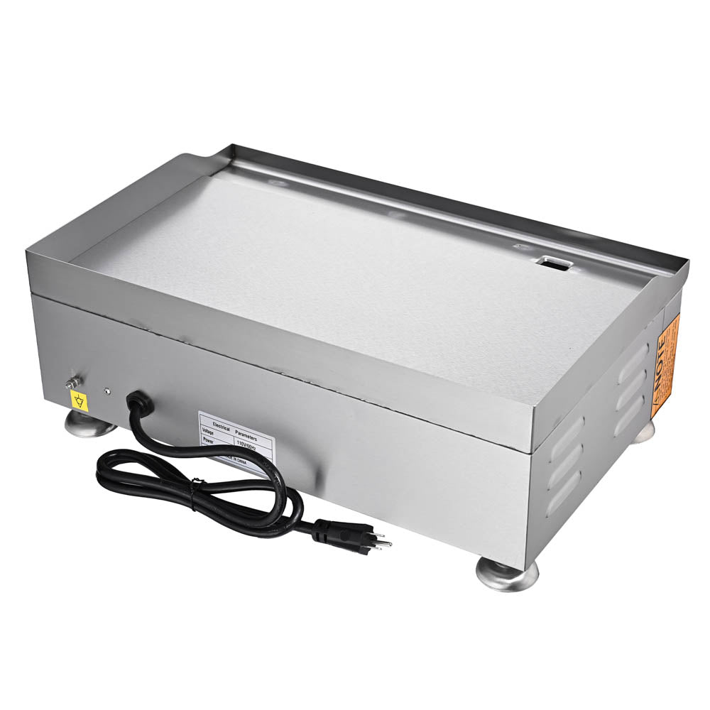 Electric Griddle with Lid Flat Top Grill 22in 3000W