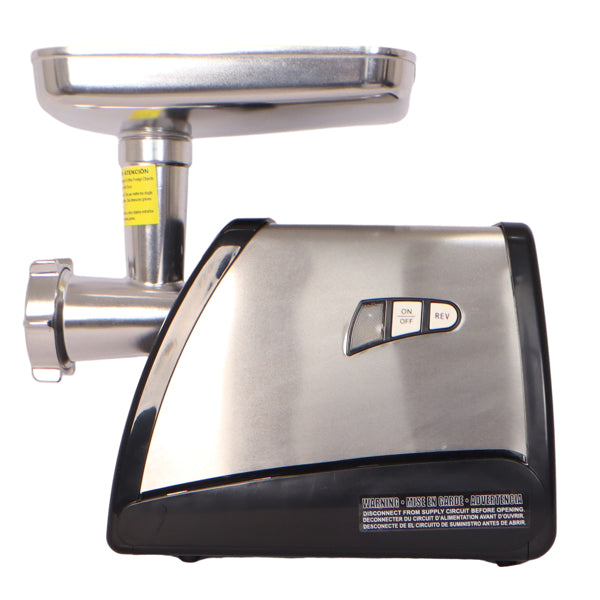 Meat grinder and sausage stuffer, 570 W, stainless steel