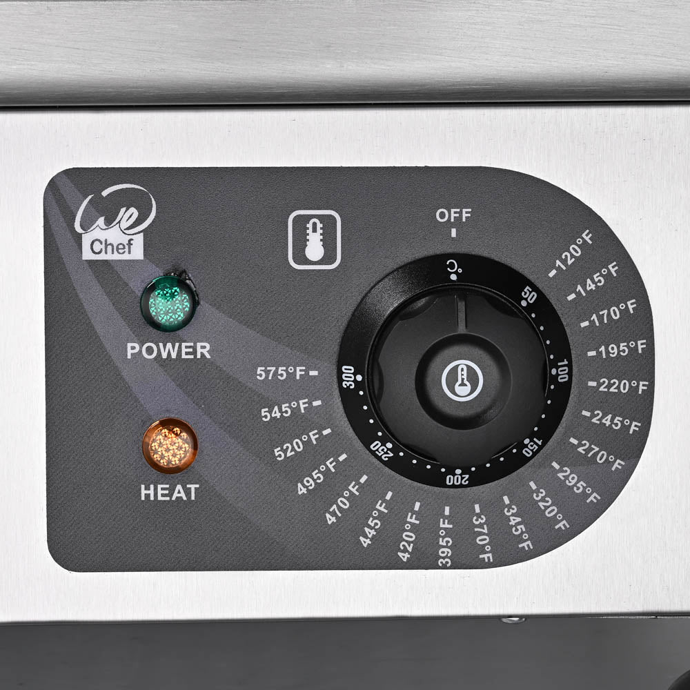 Electric Griddle with Lid Flat Top Grill 22in 3000W