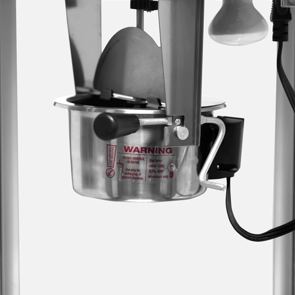 Pub Style Popcorn Maker, 4 Ounce Popcorn Maker, Black