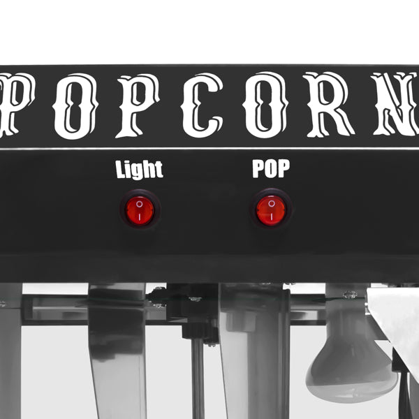 Pub Style Popcorn Maker, 4 Ounce Popcorn Maker, Black