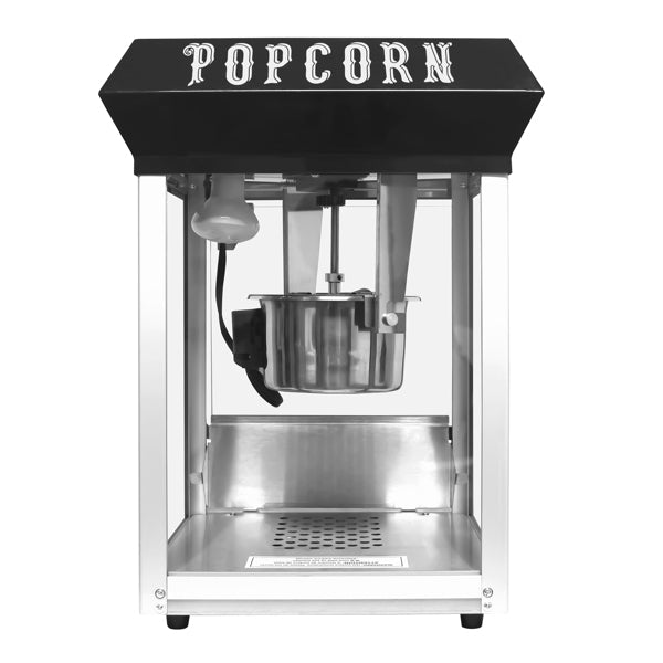 Pub Style Popcorn Maker, 4 Ounce Popcorn Maker, Black