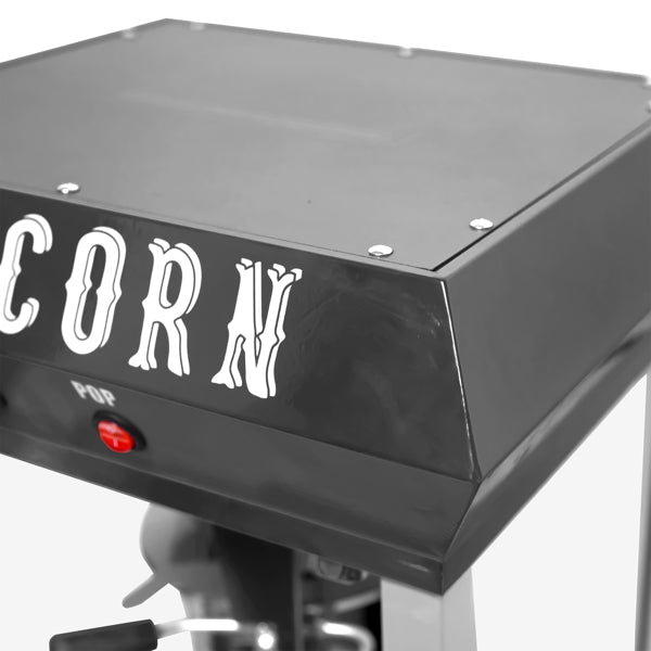 Pub Style Popcorn Maker, 4 Ounce Popcorn Maker, Black