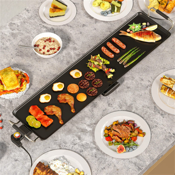 35" Extra-Large Electric Griddle with Adjustable Temperature