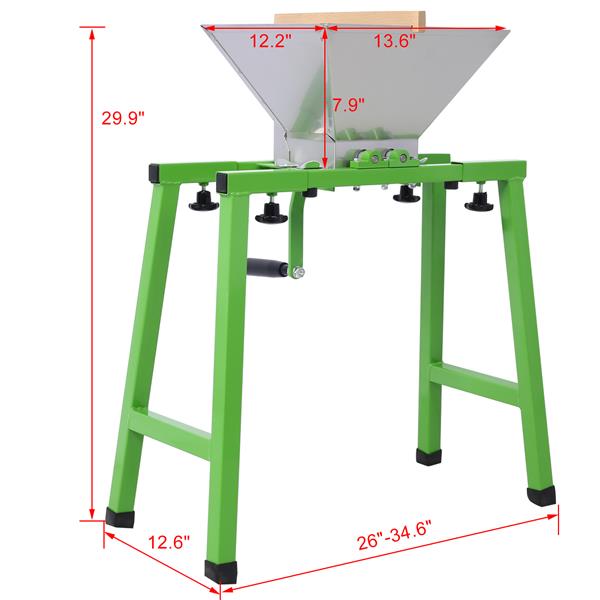 7L Manual Juicer Grinder with Stand